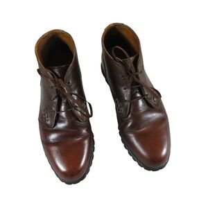 Irish Setter Chukka Boots 9.5 EE Brown Leather Lace Up Vibram Sole 887 Vintage
